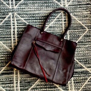 ✨ EUC REBECCA MINKOFF “morning after bag” cognac leather - gorgeous